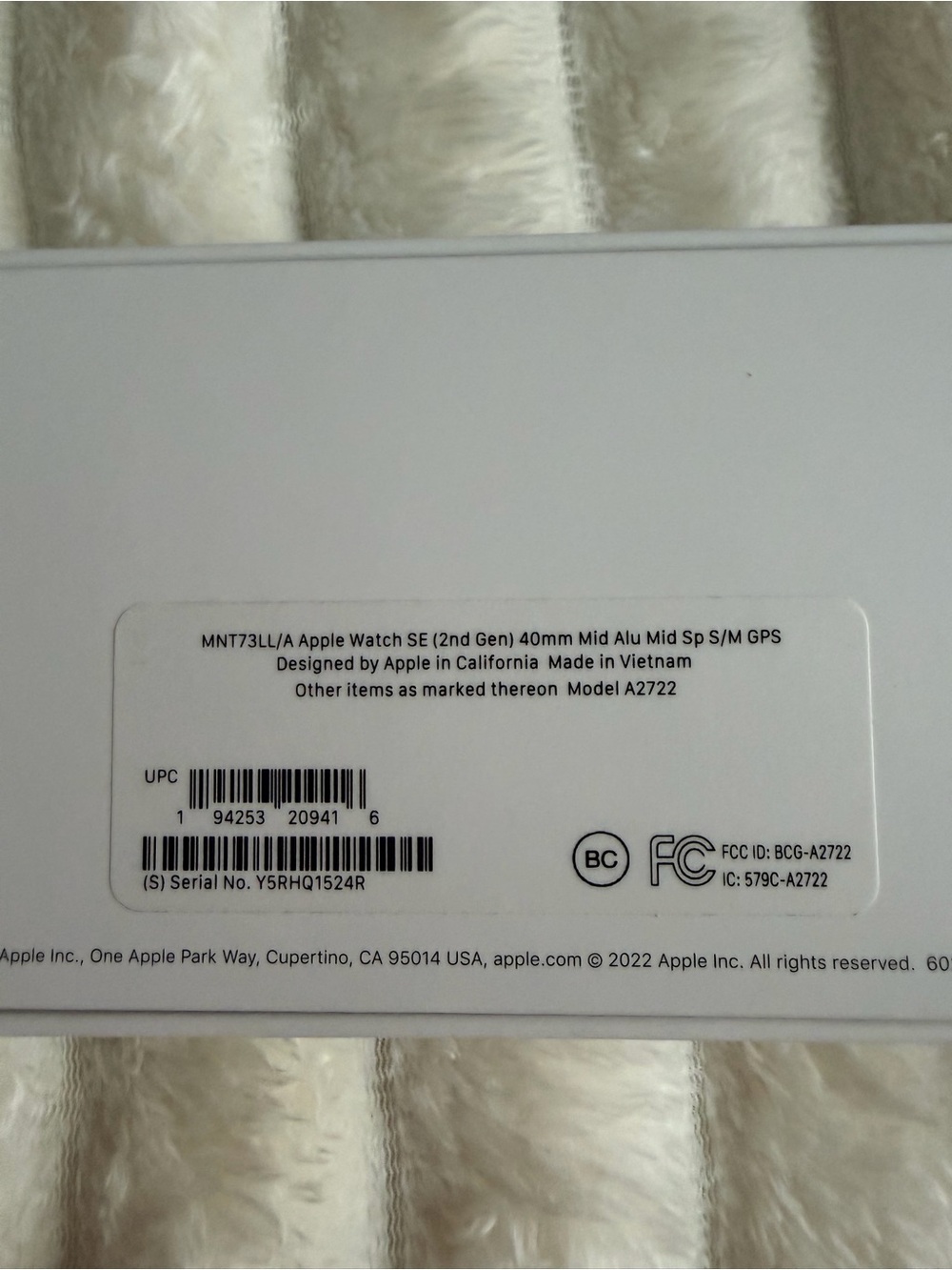 Apple Watch SE 40mm (2 Gen) - Picture 4 of 4